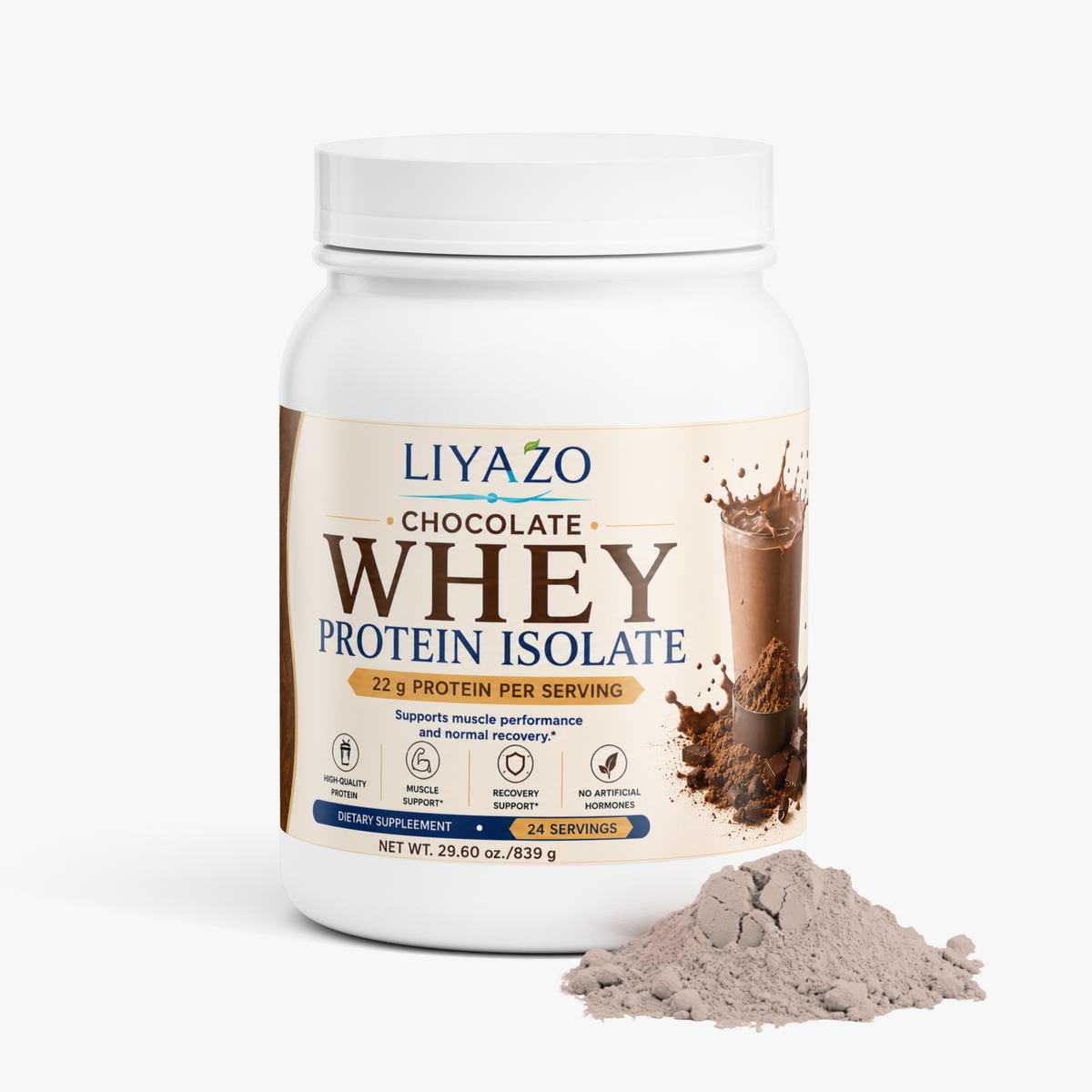 CHOCOLATE WHEY PROTEIN ISOLATE