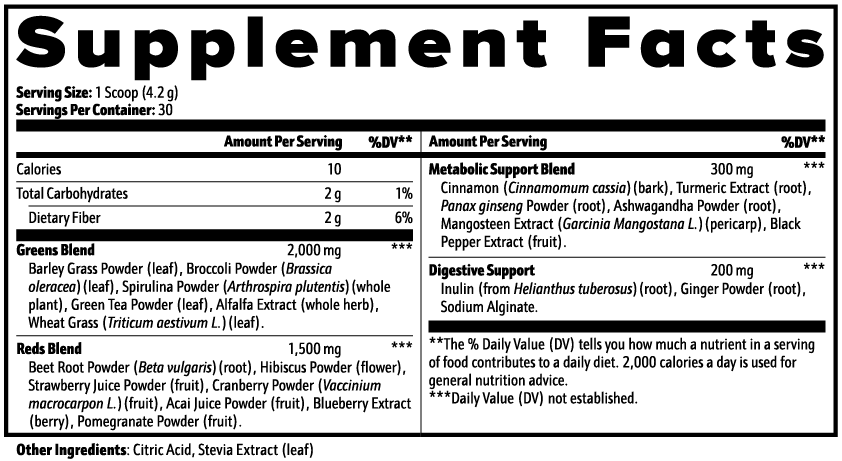 GREEN SUPERFOOD POWDER