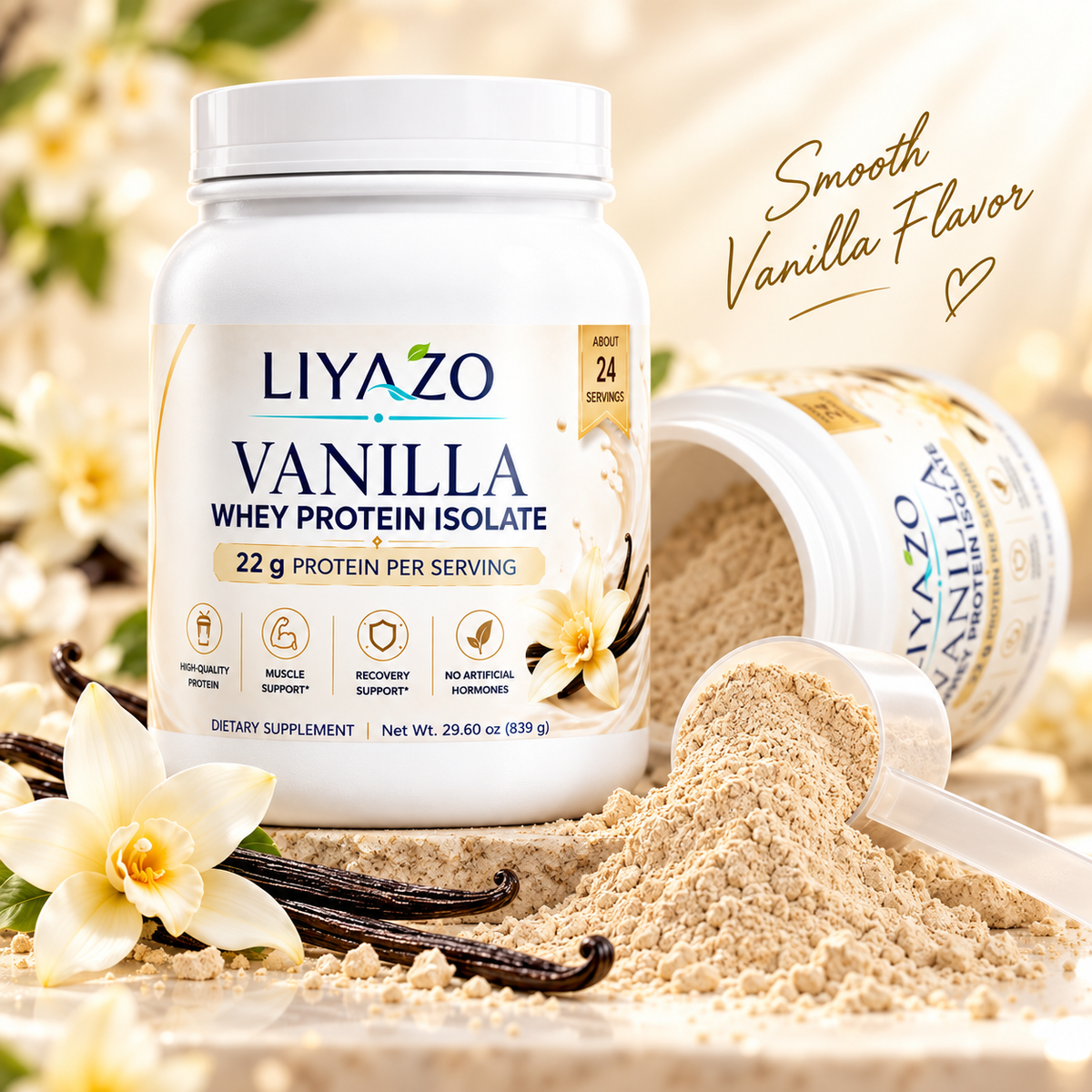 VANILLA WHEY PROTEIN ISOLATE