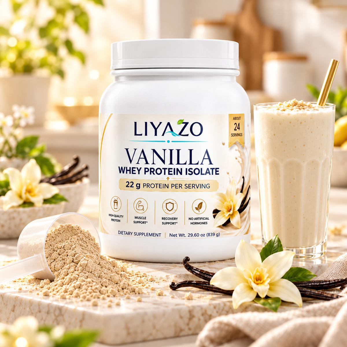 VANILLA WHEY PROTEIN ISOLATE