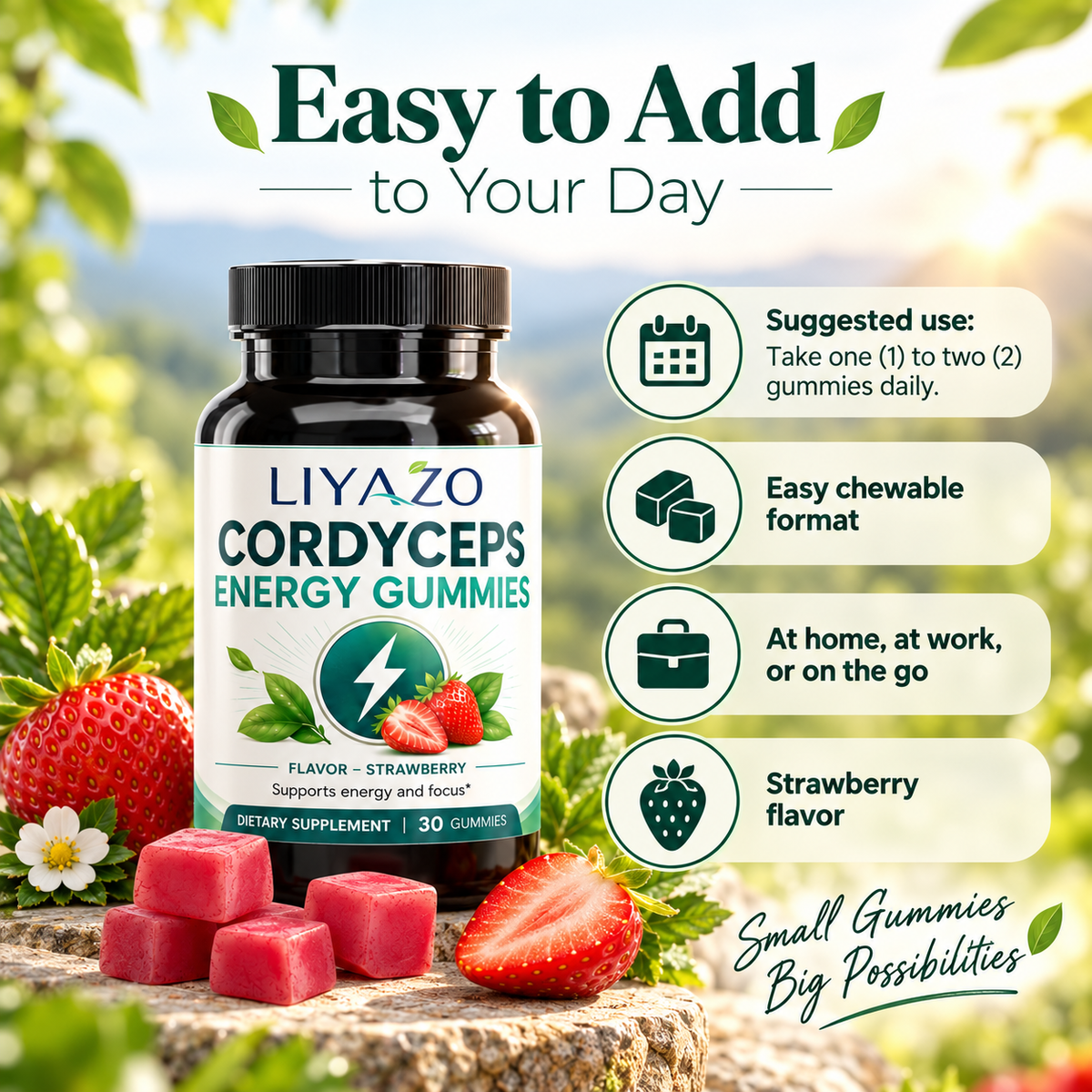 Cordyceps Energy Gummies