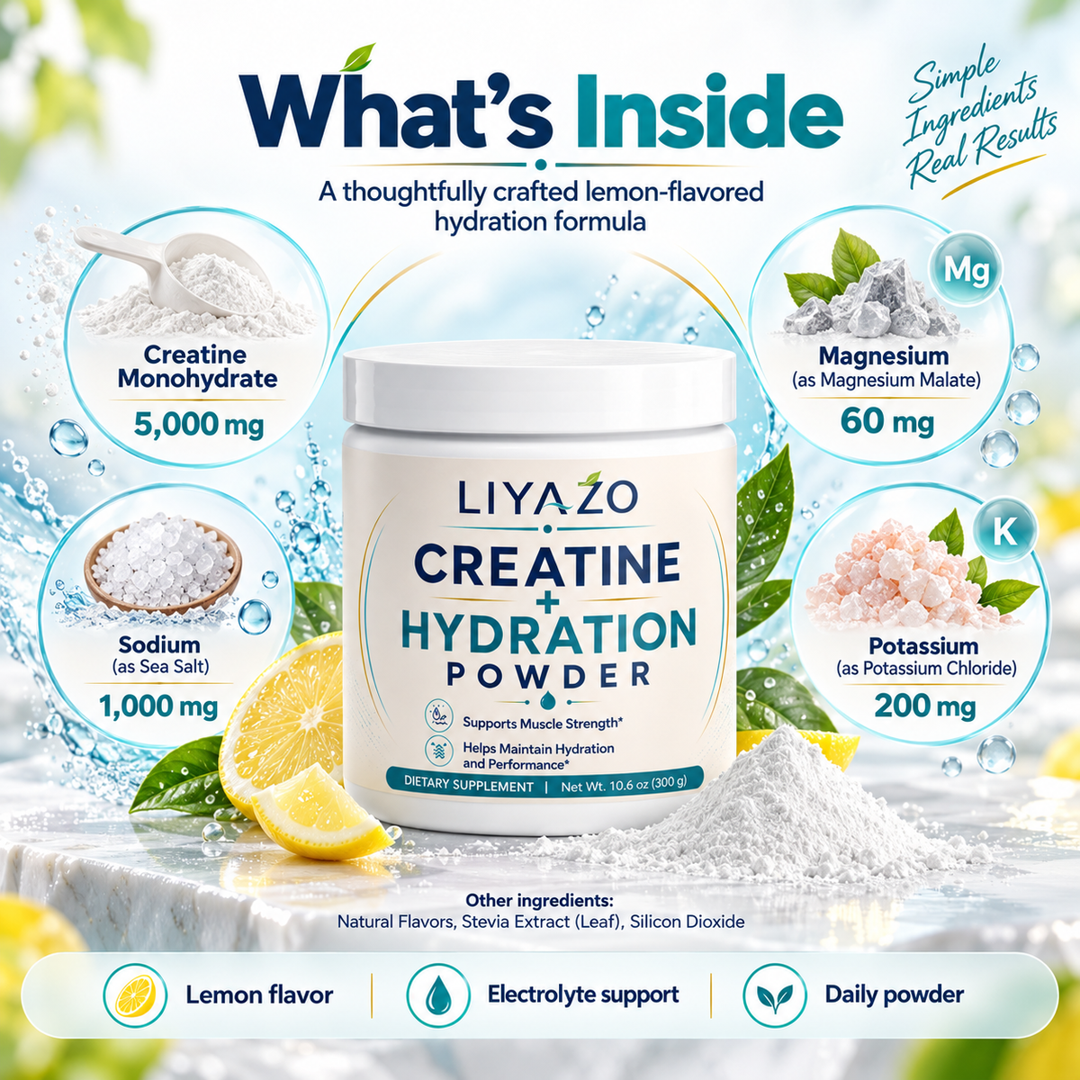 CREATINE + HYDRATION POWDER