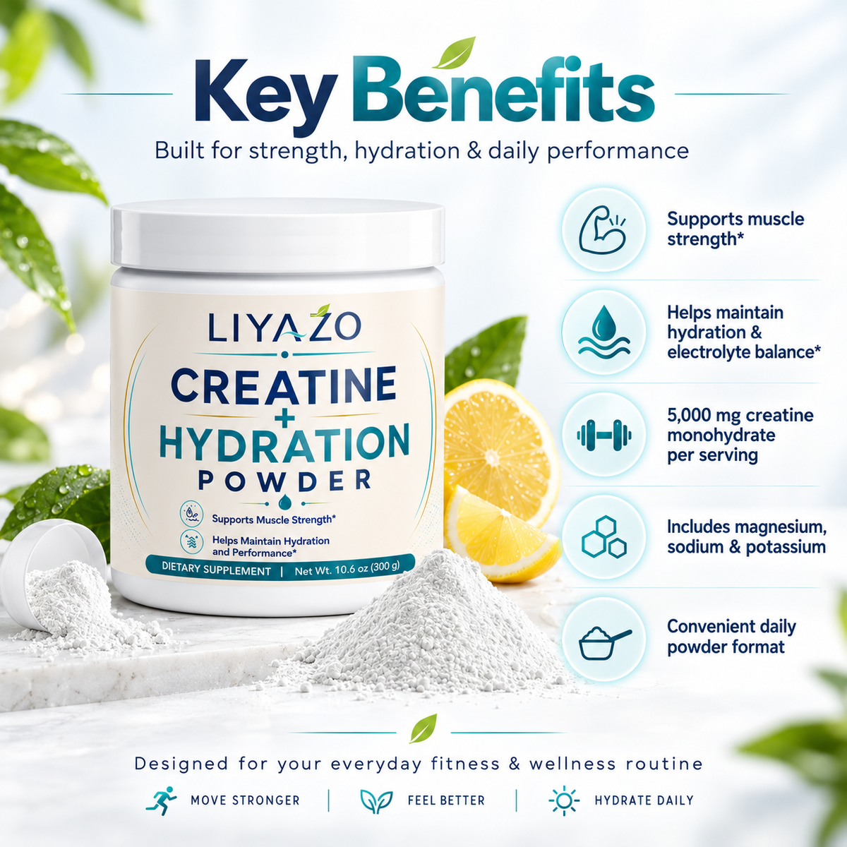 CREATINE + HYDRATION POWDER