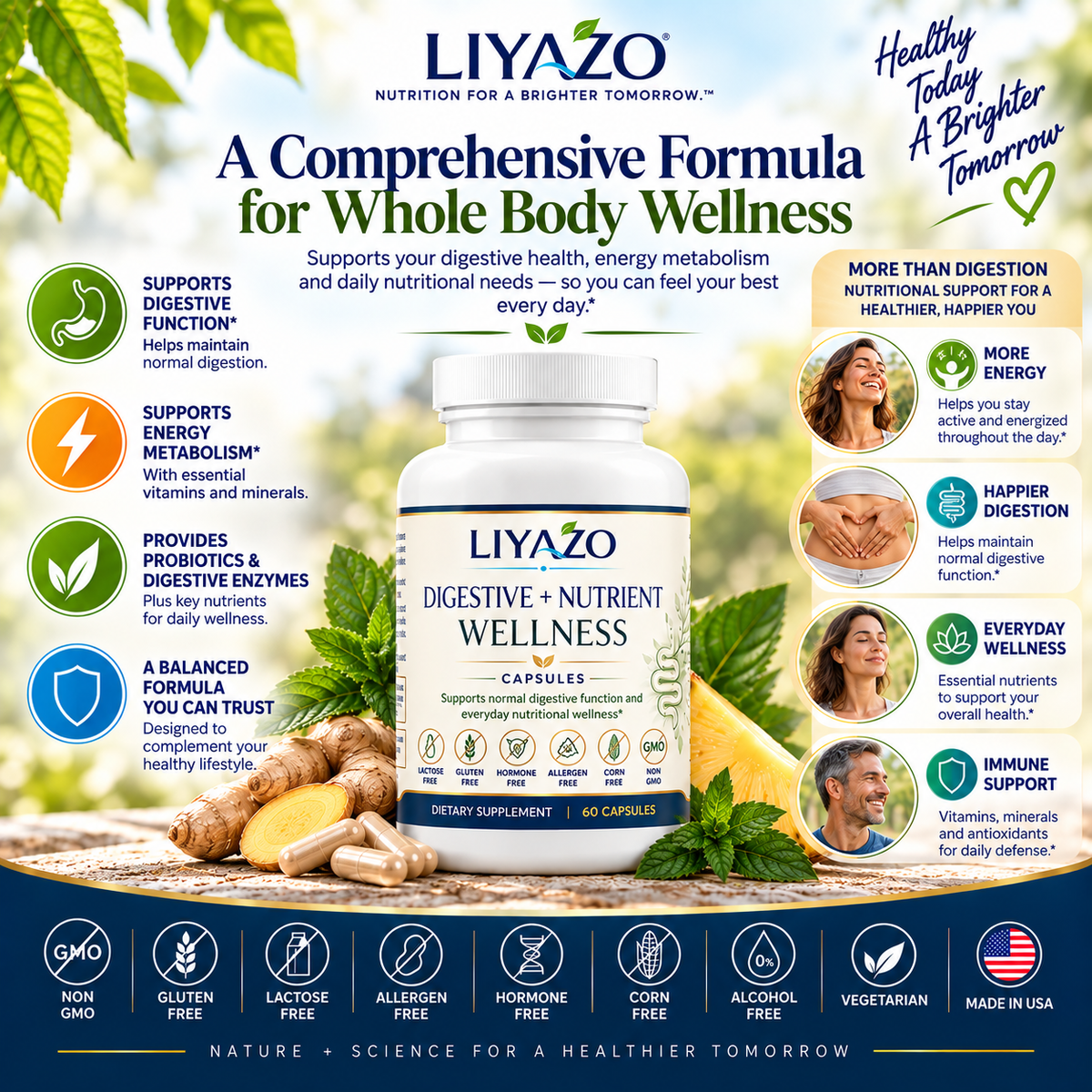 DIGESTIVE & NUTRIENT SUPPORT