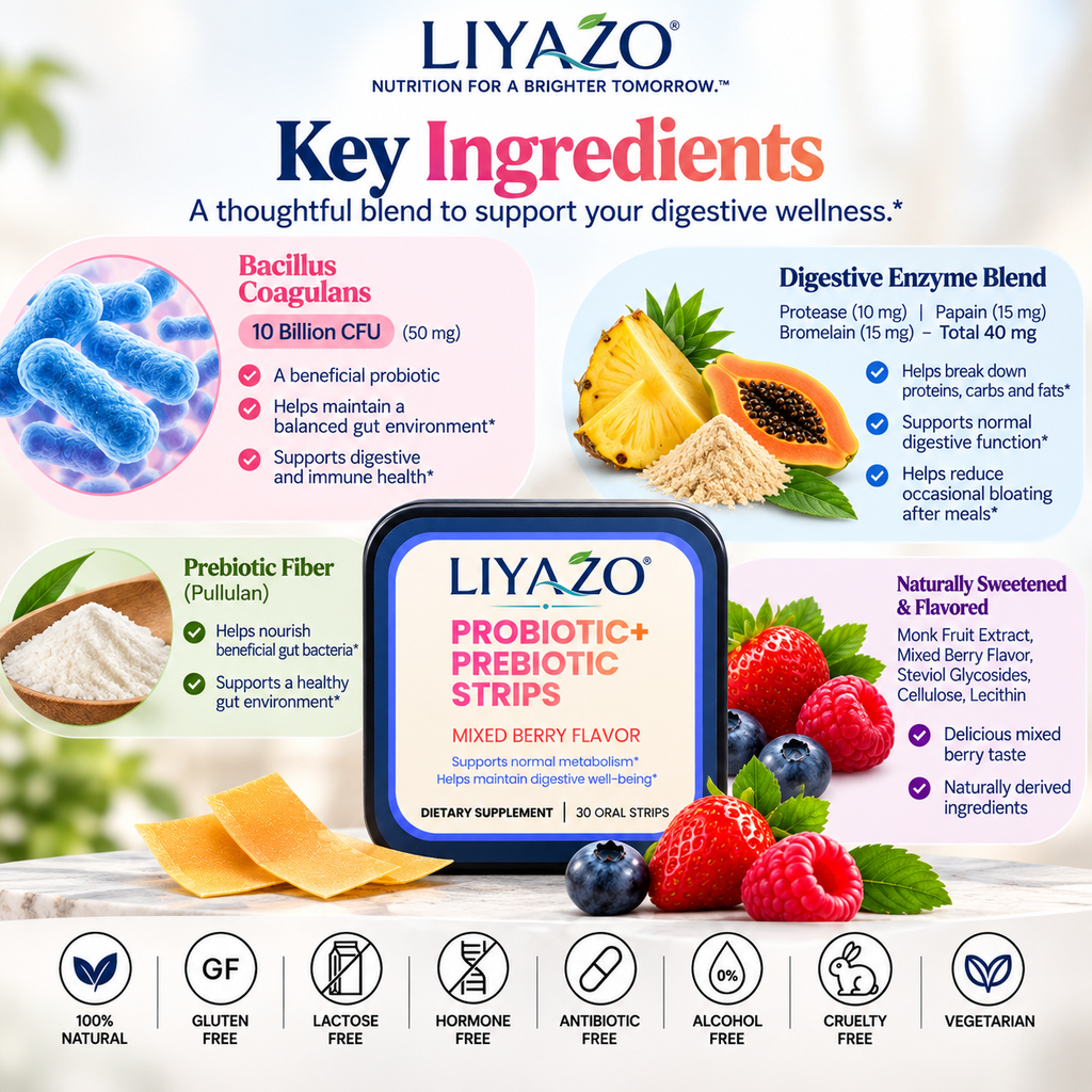 PROBIOTIC + PREBIOTIC STRIPS