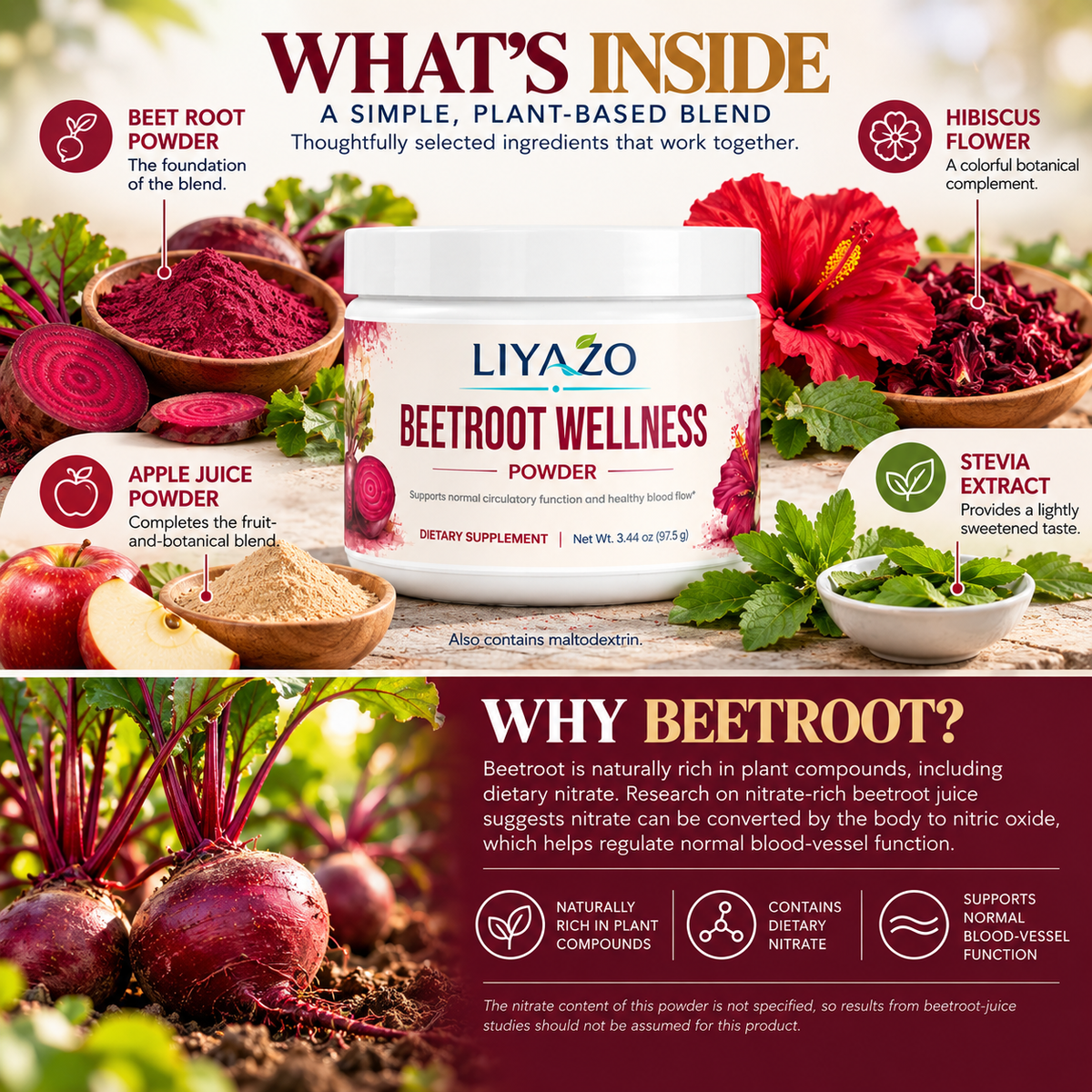 BEETROOT WELLNESS POWDER