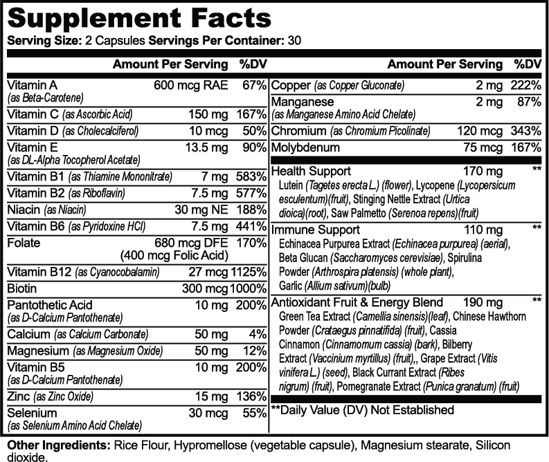 Multivitamin Capsules