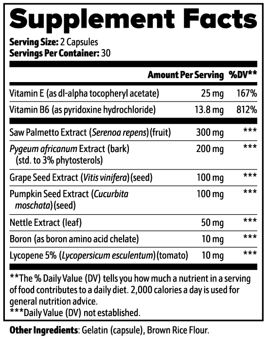 MEN'S WELLNESS CAPSULES